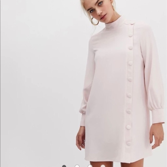 NWOT ASOS River Island Mock Neck Dress (Sold) - Picture 3 of 11